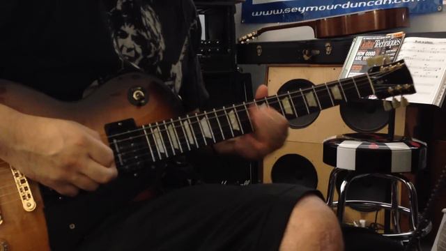 BLACK WINTER PICKUPS - Seymour Duncan with Gibson Les Paul смотреть онлайн