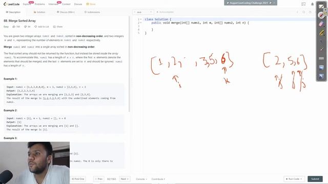 LEETCODE - 88 || Merge Sorted Array || Easy solution смотреть онлайн