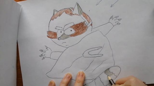 Картман в костюме енота. Южный парк смотреть онлайн