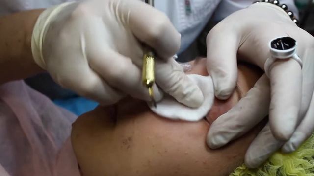 Перманентный макияж век ручной манипулой смотреть онлайн