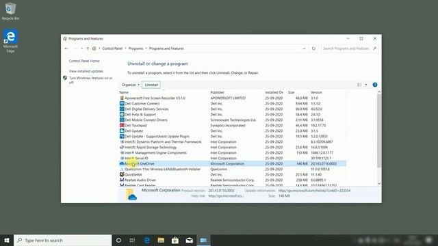 How to disable OneDrive in windows 10 | remove Ondrive from computer | onedrive stop auto download смотреть онлайн