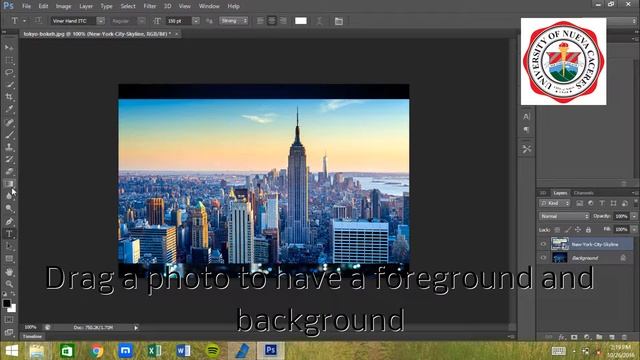 How to use Color Gradient and Pattern Overlay in Photoshop смотреть онлайн