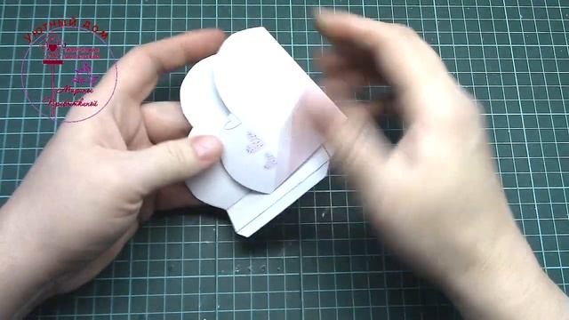 Маленькая коробочка - сердечко для подарка // мк Small box - a heart for a gift. смотреть онлайн