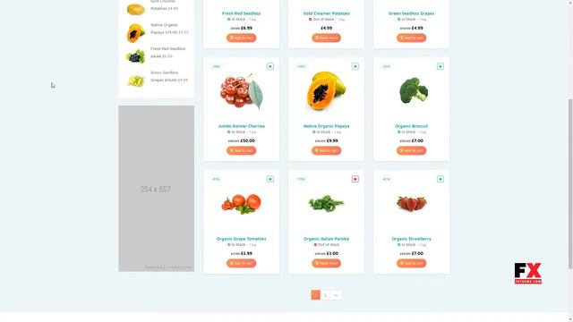 Groci - Organic Food and Grocery Market WordPress Theme Taniel R смотреть онлайн