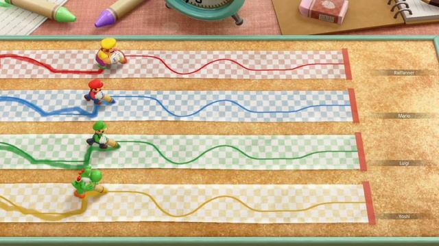 Drawing Among Us in Trace Race: Mario Party Superstars смотреть онлайн