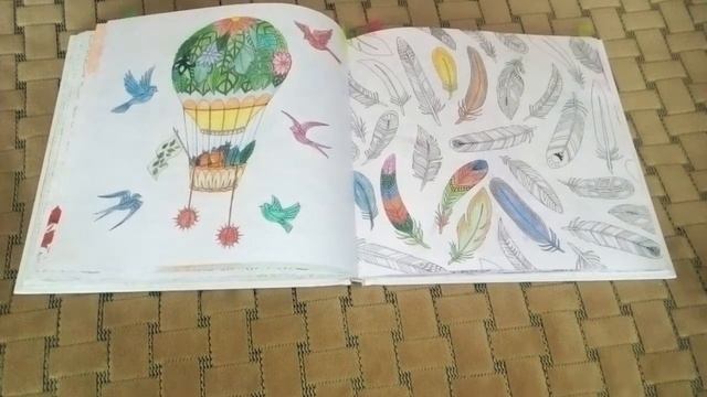 Обзор раскраски-антистресс: Зачарованный лес от автора Джоанны Бэсфорд. смотреть онлайн