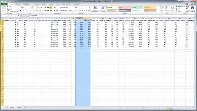 Import Inventory Data From MS Excel To Auto Plus ACES PIES Software смотреть онлайн