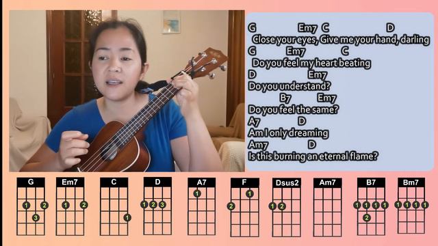 UKULELE TUTORIAL #16 : "Eternal Flame" (The Bangles) смотреть онлайн