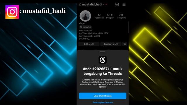 Cara Mengembalikan Lencana Threads Yang Disembunyikan | Cara memunculkan Lencana Threads Instagram смотреть онлайн