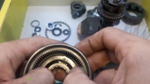 Shimano Alfine 11 , полная разборка, смазывание густой смазкой