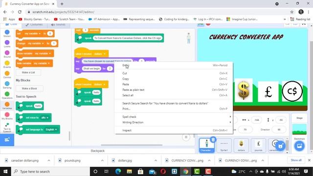 Scratch 3.0 Tutorial: How to Create a Currency Converter App (Pt 3) смотреть онлайн