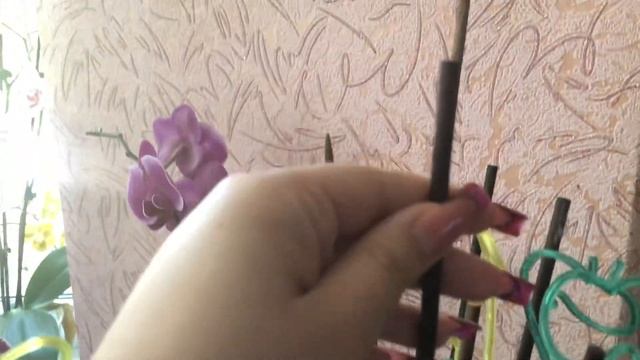 #Орхидеи. Удобная подставка под орхидеи. смотреть онлайн