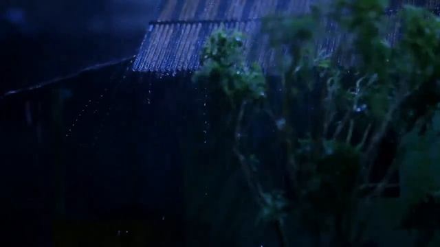 ? Rain And Thunder Sounds 24/7 - Dark Screen | Thunderstorm For Sleeping - Pure Relaxing Vibes