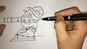 Как нарисовать Гипнос - из HomeAnimations / мультики про танки #ратте #лабиринтсмерти #палач