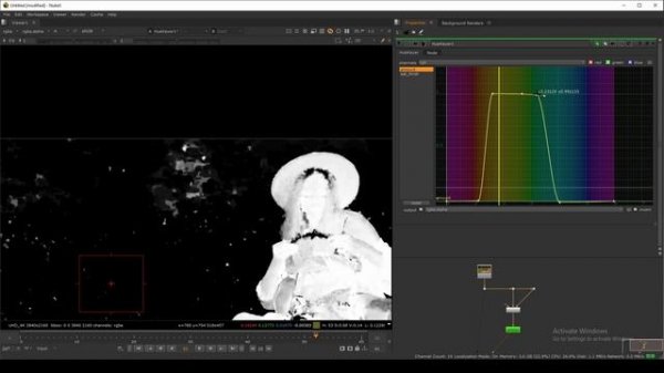 Nuke tutorials || HueKeyer || How to use HueKeyer node in Foundry Nuke  HINDI