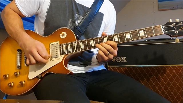 Georgia On My Mind (ala) Peter Frampton Line 6 HELIX Guitar cover Gibson Les Paul R8 смотреть онлайн