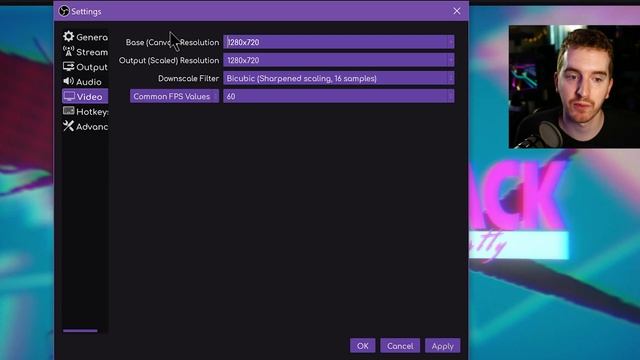OBS Base (Canvas) Resolution EXPLAINED - What should you choose? Why do I use 720p? смотреть онлайн