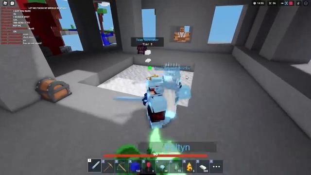 4 Aerys vs 30 Players... (ROBLOX BEDWARS) смотреть онлайн