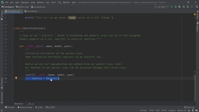Python Basics 05 - 06/11 More on Object Orientation and Multiple Classes смотреть онлайн