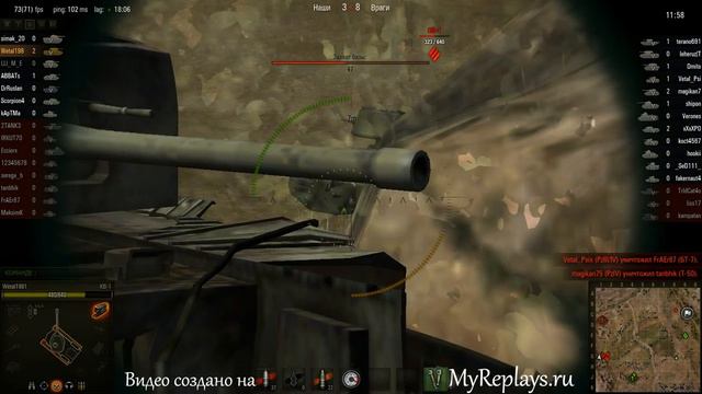 WOT: Степи - КВ-1 - 5 фрагов - Стальная стена ... смотреть онлайн