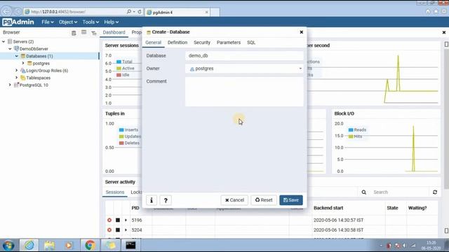 How to Create Server And Database in Postgresql смотреть онлайн