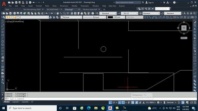 Bài 4: Khóa học AutoCAD 2D từ cơ bản đến nâng cao - Áp dụng bắt điểm, lệnh Line, Polyline, Mline смотреть онлайн