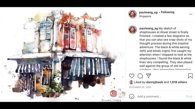 Loose Sketching Examples from 7 Incredible Urban Sketchers смотреть онлайн