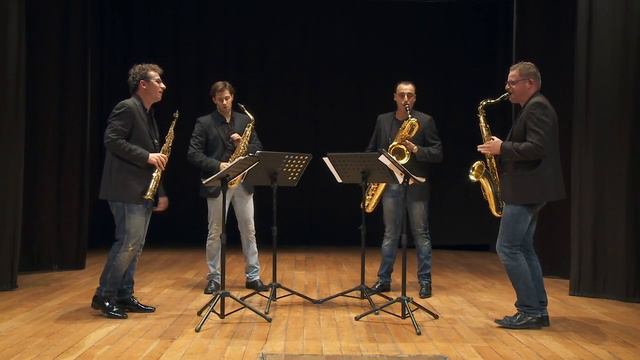 MAC Saxophone Quartet - Morronga la milonga смотреть онлайн