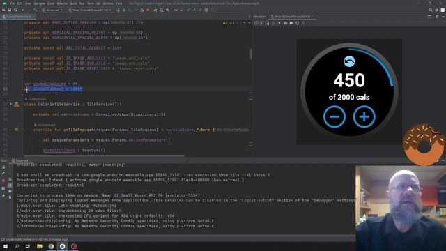 Wear OS Tile Shared Preferences: 2 Tight 2 Wear Calorie Tracker смотреть онлайн