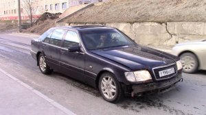 Мерседес v12 за 100.000 р. Иногда едет! часть 9.