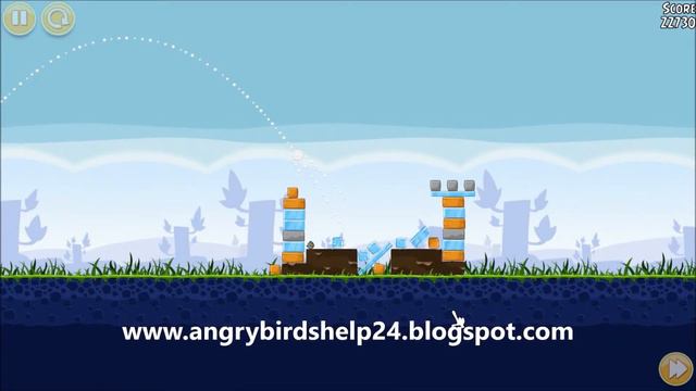 [1-15] Angry Birds - Poached Eggs - 1 bird - 3 stars смотреть онлайн