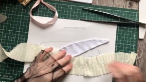 Как самой сшить кукле капор урок 2