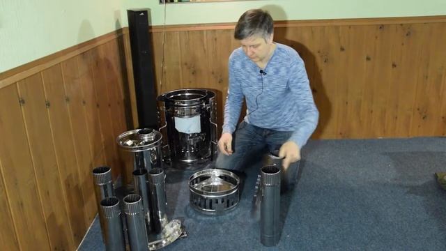 Мобильная парогенерирующая печь активного горения «ГРАВИЦАПА КЦ-3» смотреть онлайн