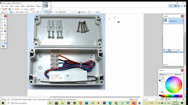 Example using PAINT.NET to add arrows смотреть онлайн