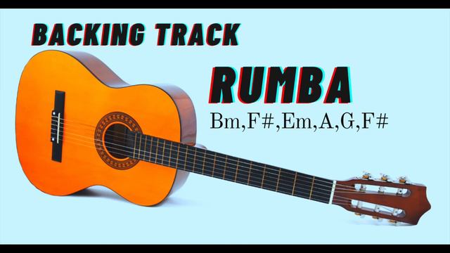 RUMBA Flamenco Backing track IN Bm,F#,Em,A,G,F# смотреть онлайн