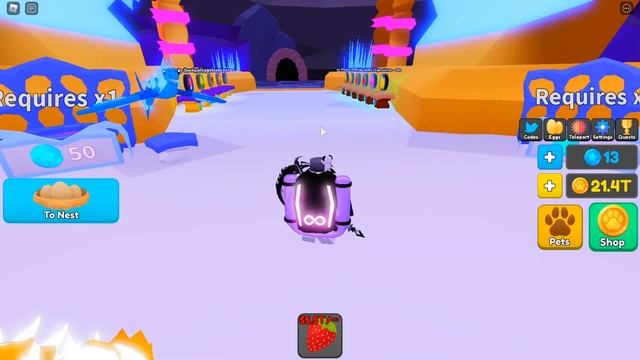 HOW TO GET TONS OF GEMS IN PET SWARM SIMULATOR! FREE GAMEPASSES! - Roblox Pet Swarm Simulator смотреть онлайн