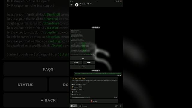 Jiocinema-dl Telegram Bot - Uploader X Bot V3.0 смотреть онлайн