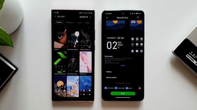 Themes on Samsung's One UI Vs Xiaomi's MIUI - Crazy customization feature ! смотреть онлайн