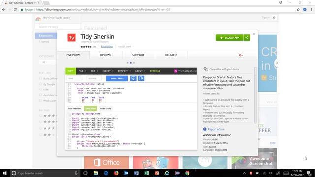7. Cucumber Framework || Tidy Gherkin || Step Definition Plugin. смотреть онлайн