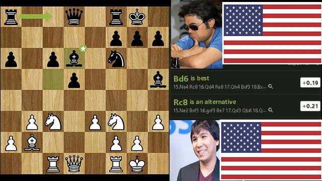Wesley So Aims his Bishop on g7 Sacrifice his Knight on f6 and Wins VS Hikaru Nakamura смотреть онлайн