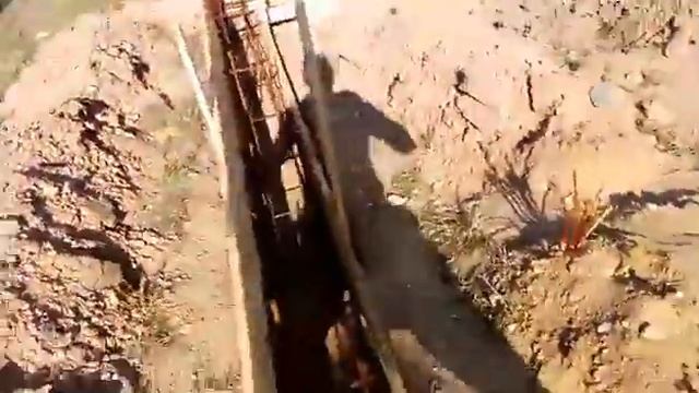Вязка арматуры на ленточном фундаменте смотреть онлайн