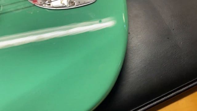 2014 Fender MIJ Jazzmaster '66 Vintage Reissue Seafoam Green Matching Headstock смотреть онлайн