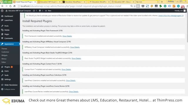 How to make an Education & LMS WordPress website using Education WP theme (With Visual Composer) смотреть онлайн