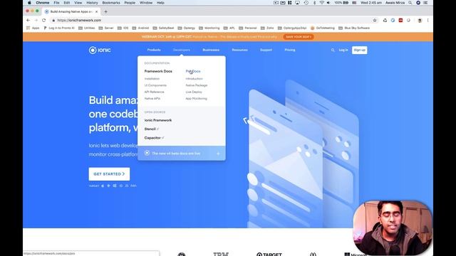 IONIC 4 Mobile App Development for beginners - #02 Project Structure смотреть онлайн