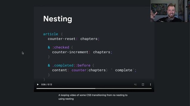 Nesting CSS, by Adam Argyle смотреть онлайн