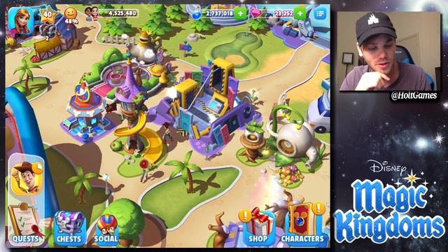 WELCOMING BULLSEYE AND UNLOCKING FRONTIERLAND! - Disney Magic Kingdoms Gameplay - Ep. 109