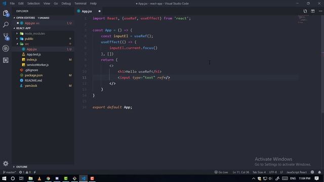 React Hooks #7 - useRef смотреть онлайн