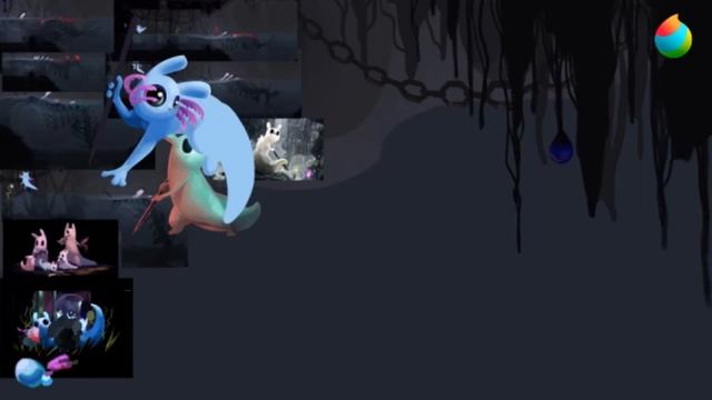 Rain World Fanart: Rivulet - Medibang Paint Pro Speedpaint смотреть онлайн