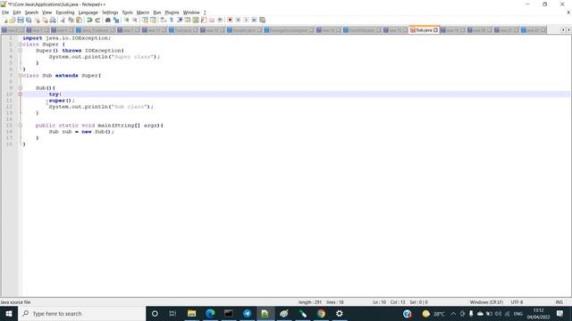 Java Constructor In Depth Part-3 смотреть онлайн