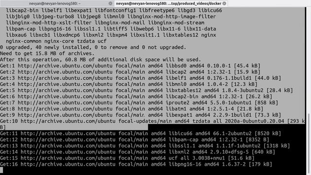 Nginx on Docker in Ubuntu смотреть онлайн